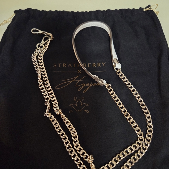 STRATHBERRY X HYOJOO NANO TOTE - VANILLA  LIMITED EDITION - Picture 10 of 12